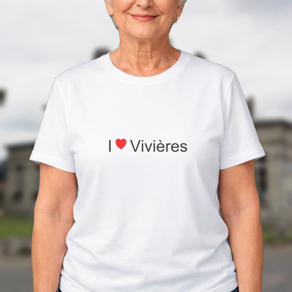 T-shirt I love vivières