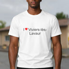 T-shirt I love viviers-lès-lavaur
