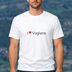 T-shirt I love voglans