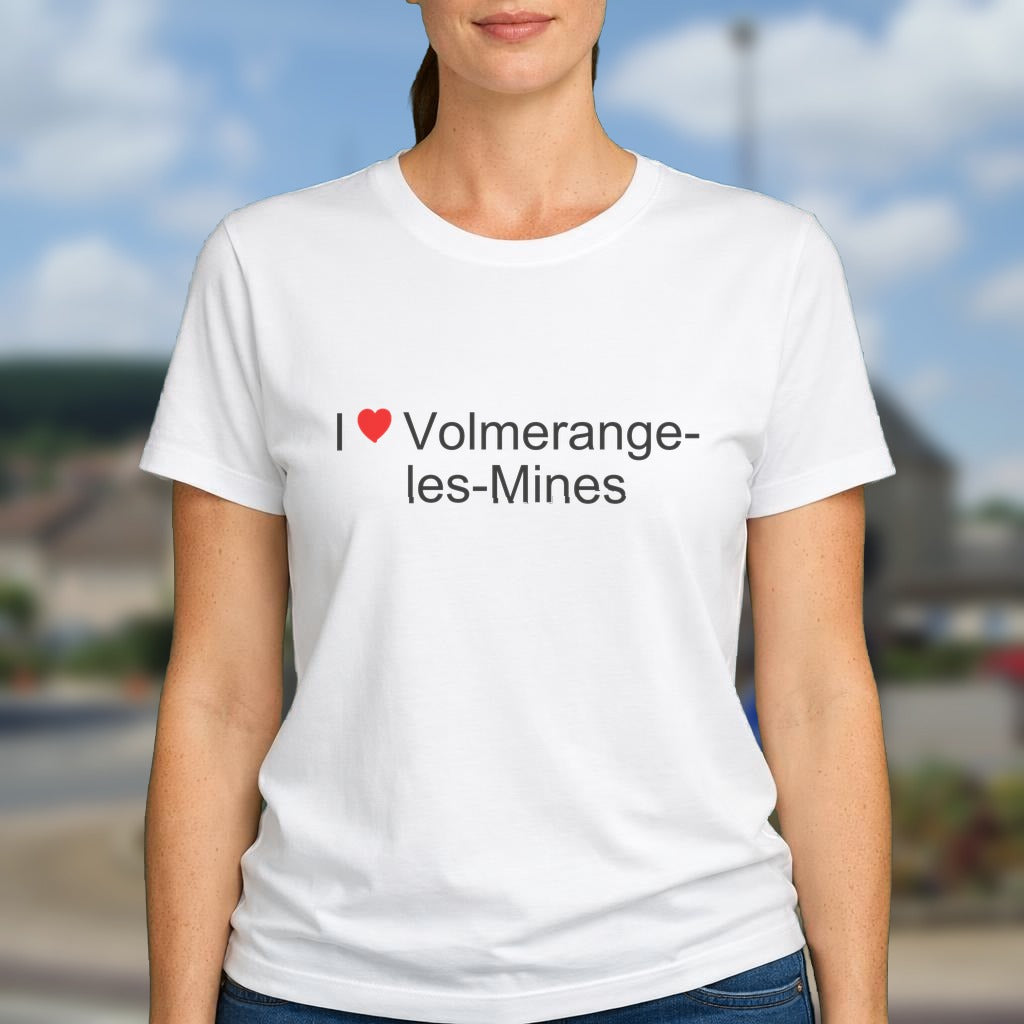 T-shirt I love volmerange-les-mines