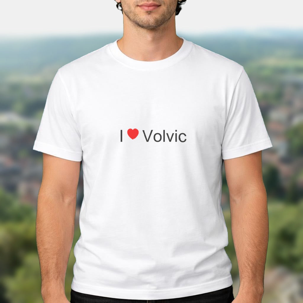 T-shirt I love volvic