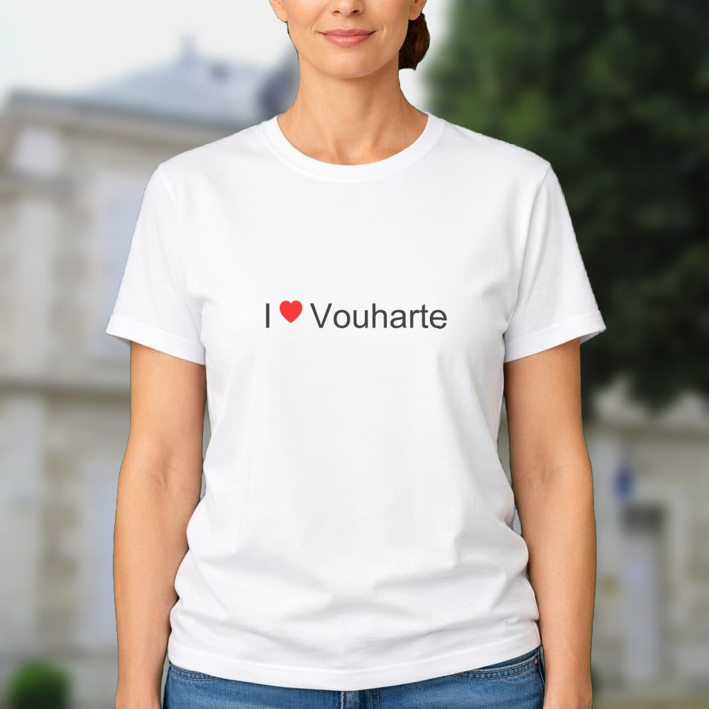 T-shirt I love vouharte