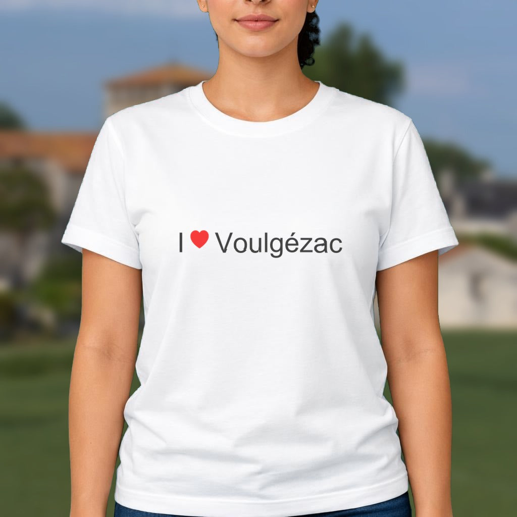 T-shirt I love voulgézac