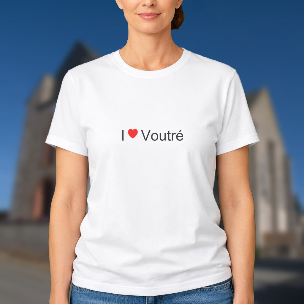 T-shirt I love voutré