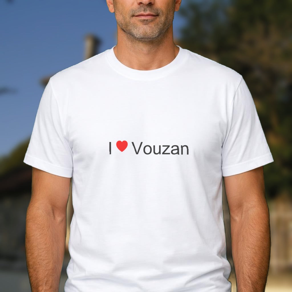 T-shirt I love vouzan
