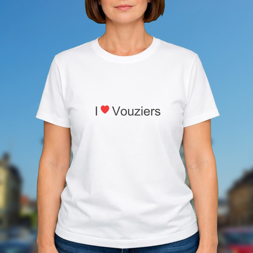T-shirt I love vouziers