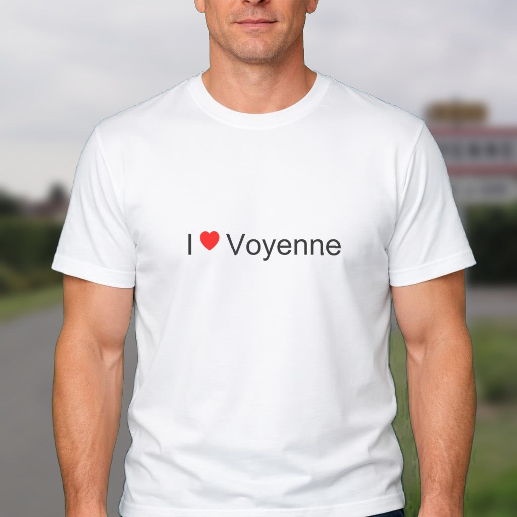 T-shirt I love voyenne