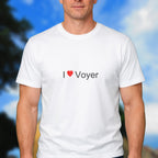 T-shirt I love voyer