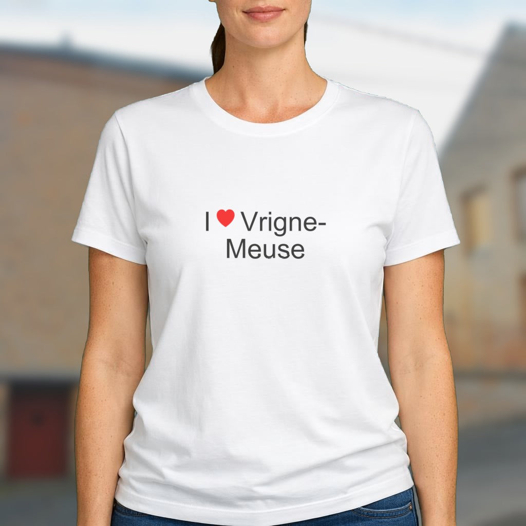 T-shirt I love vrigne-meuse