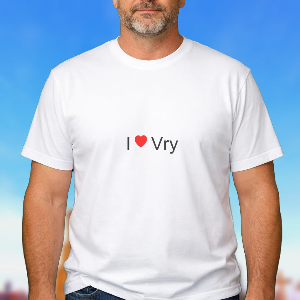 T-shirt I love vry