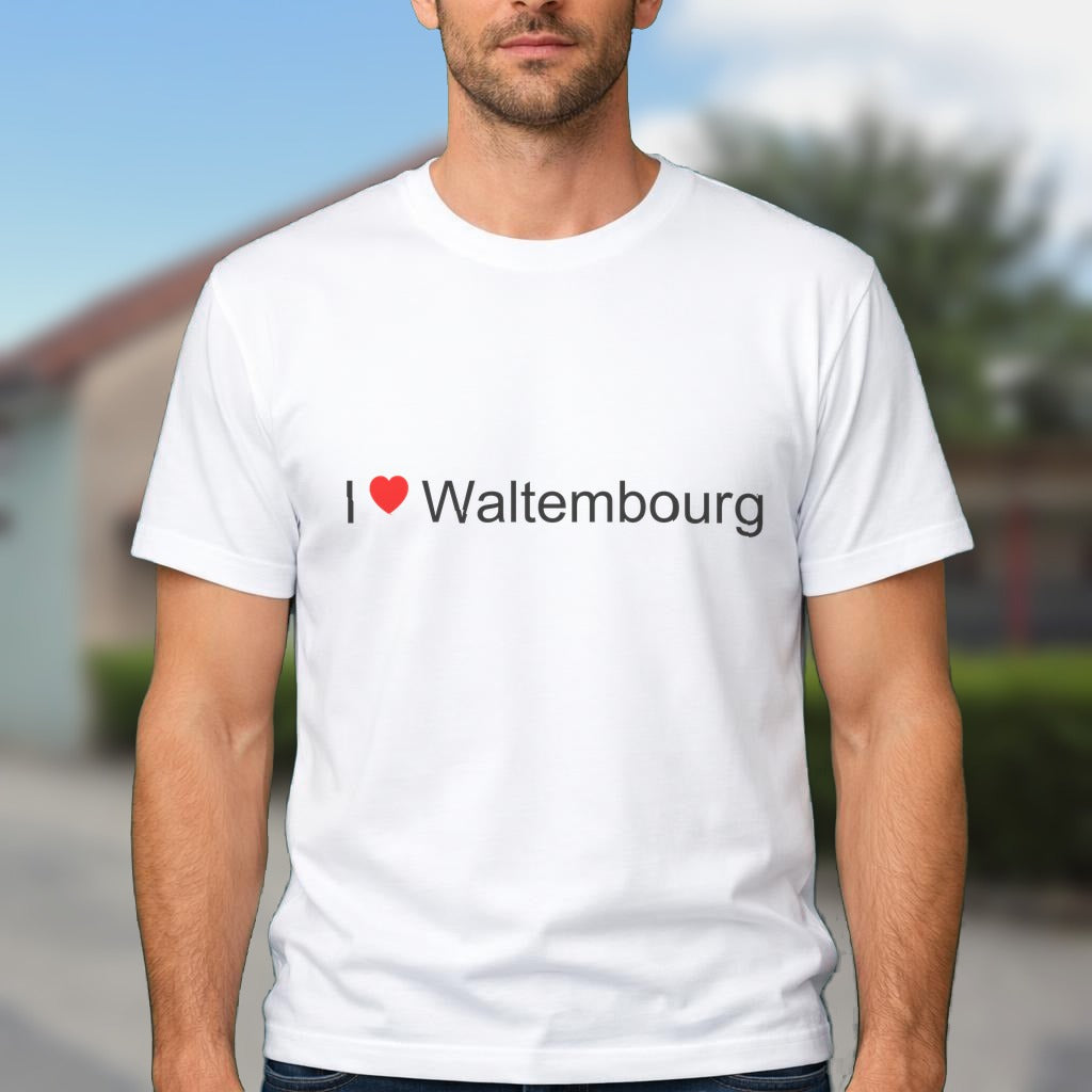 T-shirt I love waltembourg