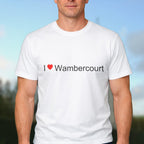 T-shirt I love wambercourt