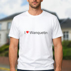 T-shirt I love wanquetin