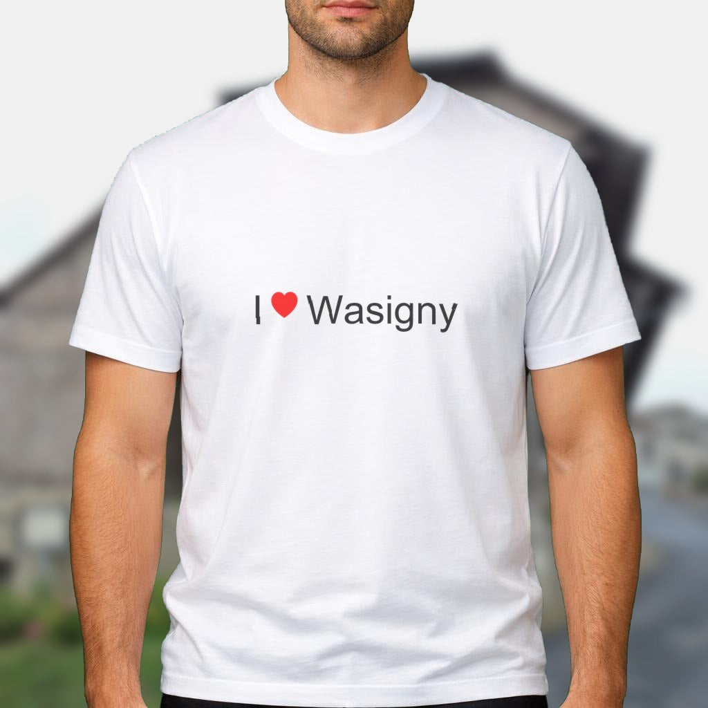 T-shirt I love wasigny