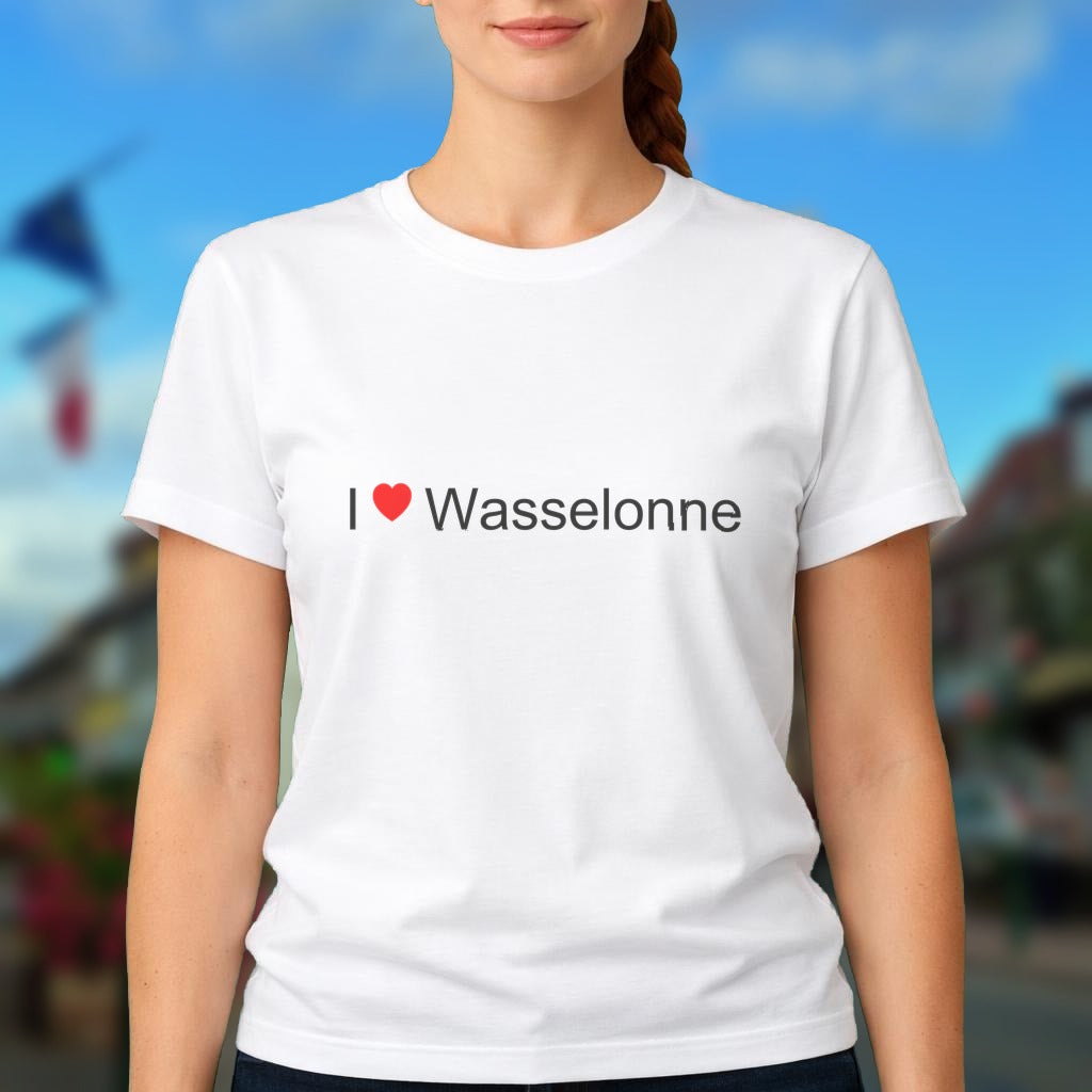 T-shirt I love wasselonne