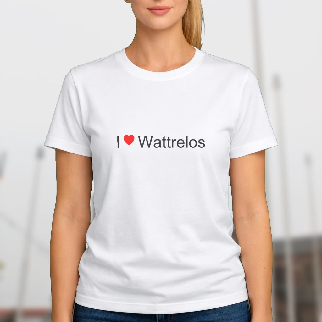 T-shirt I love wattrelos