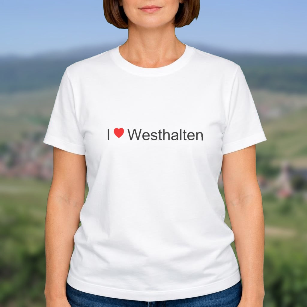 T-shirt I love westhalten