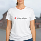 T-shirt I love westrehem