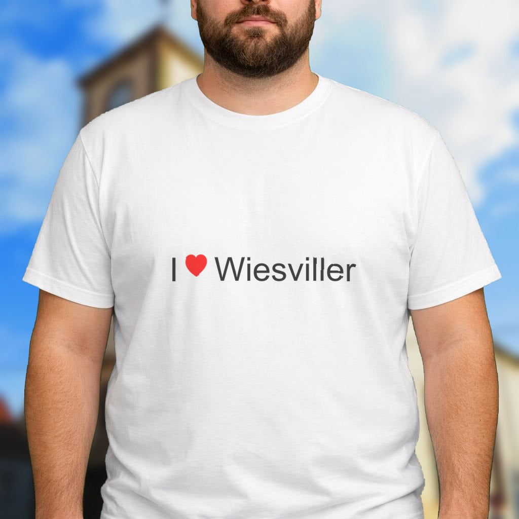 T-shirt I love wiesviller