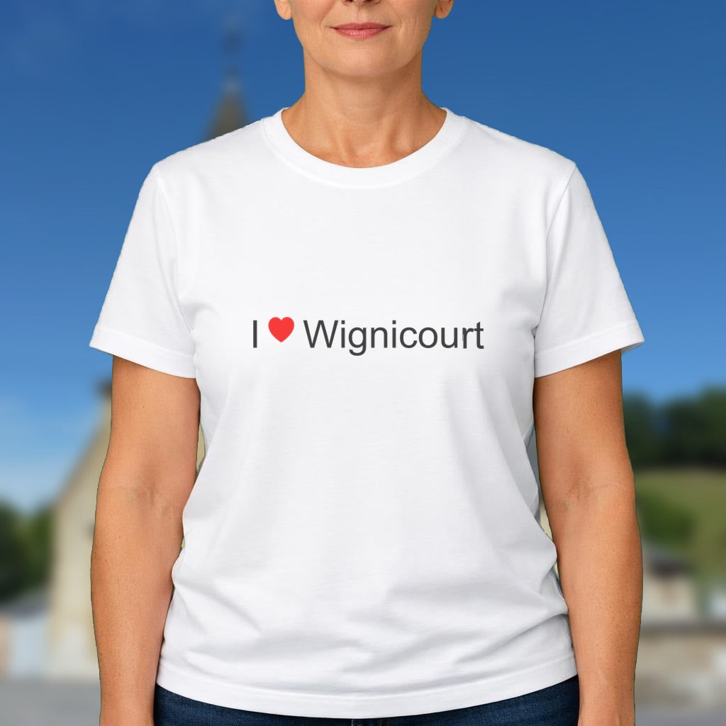 T-shirt I love wignicourt