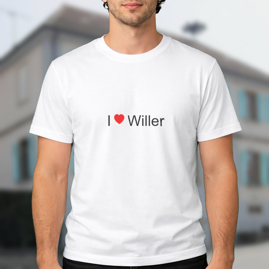 T-shirt I love willer