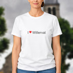 T-shirt I love willerval