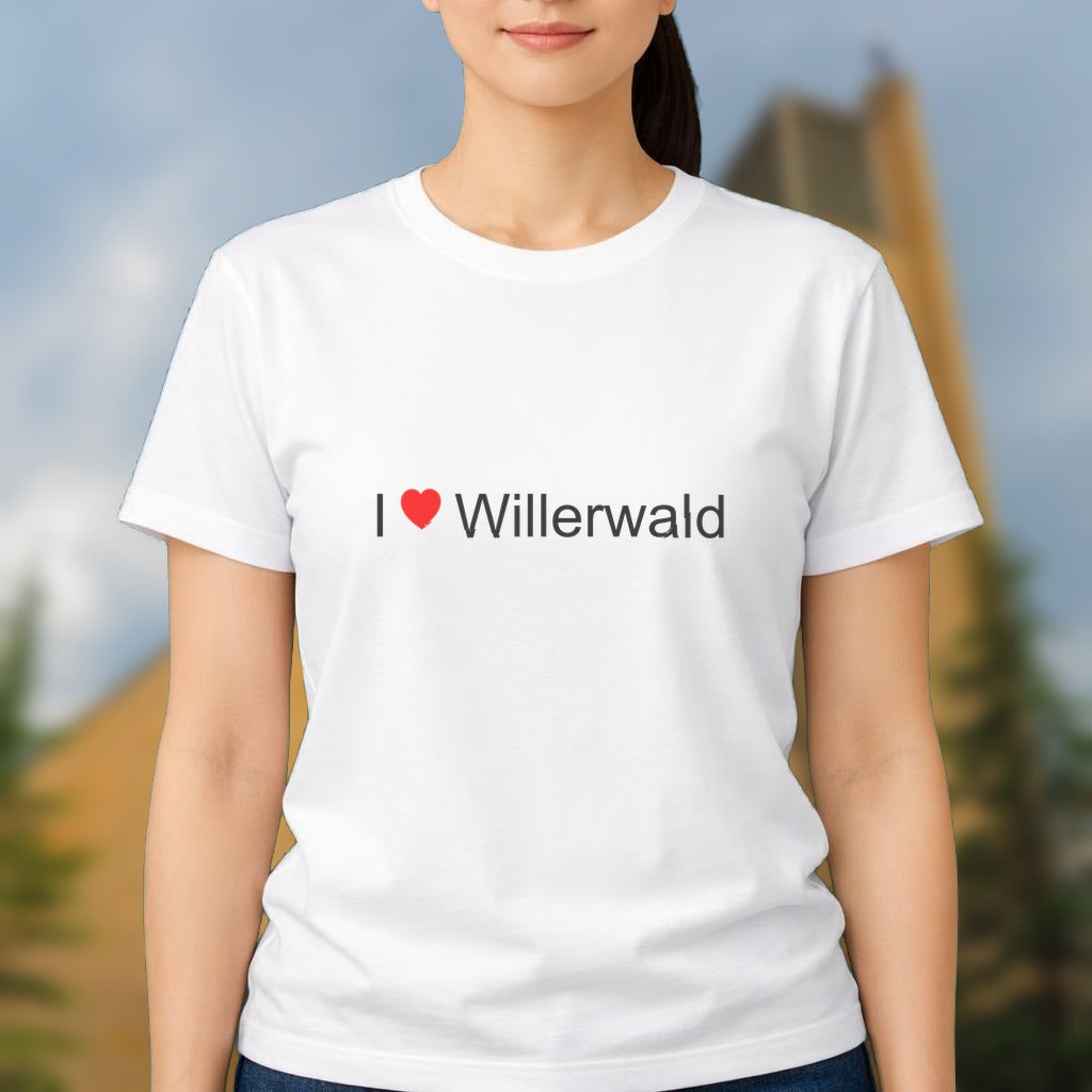 T-shirt I love willerwald