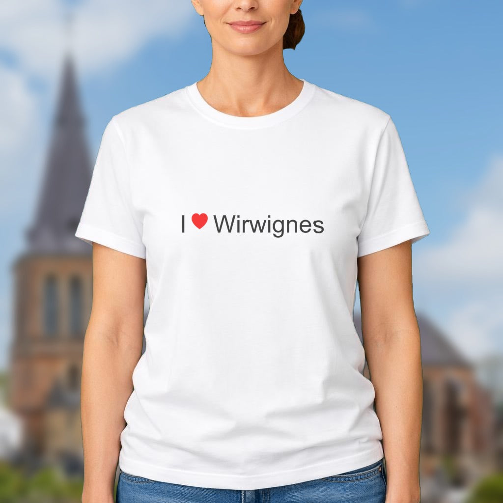 T-shirt I love wirwignes