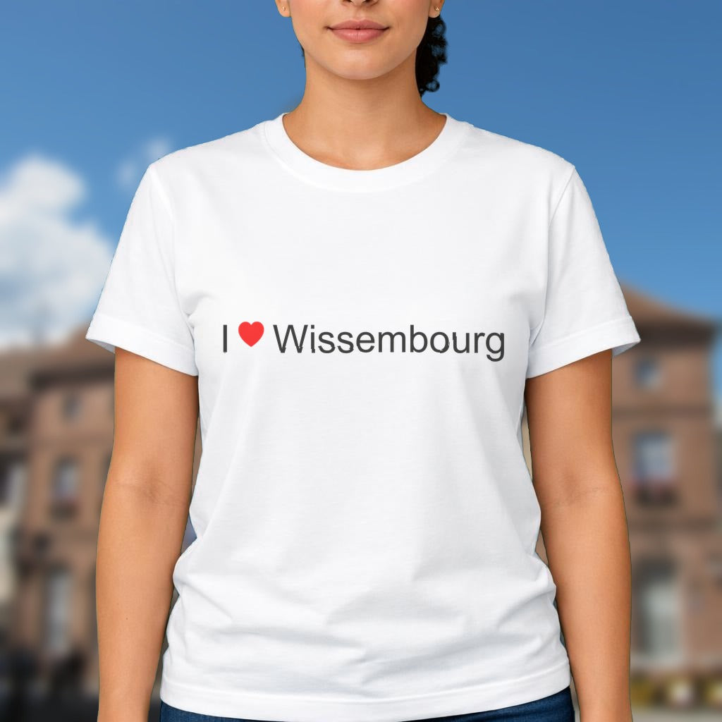 T-shirt I love wissembourg