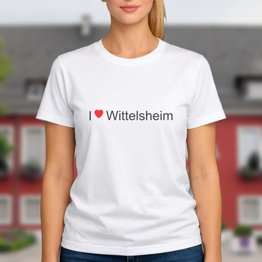 T-shirt I love wittelsheim
