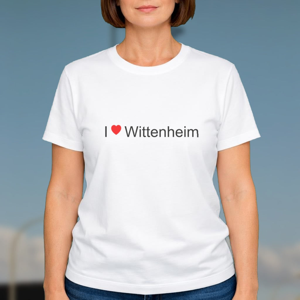 T-shirt I love wittenheim
