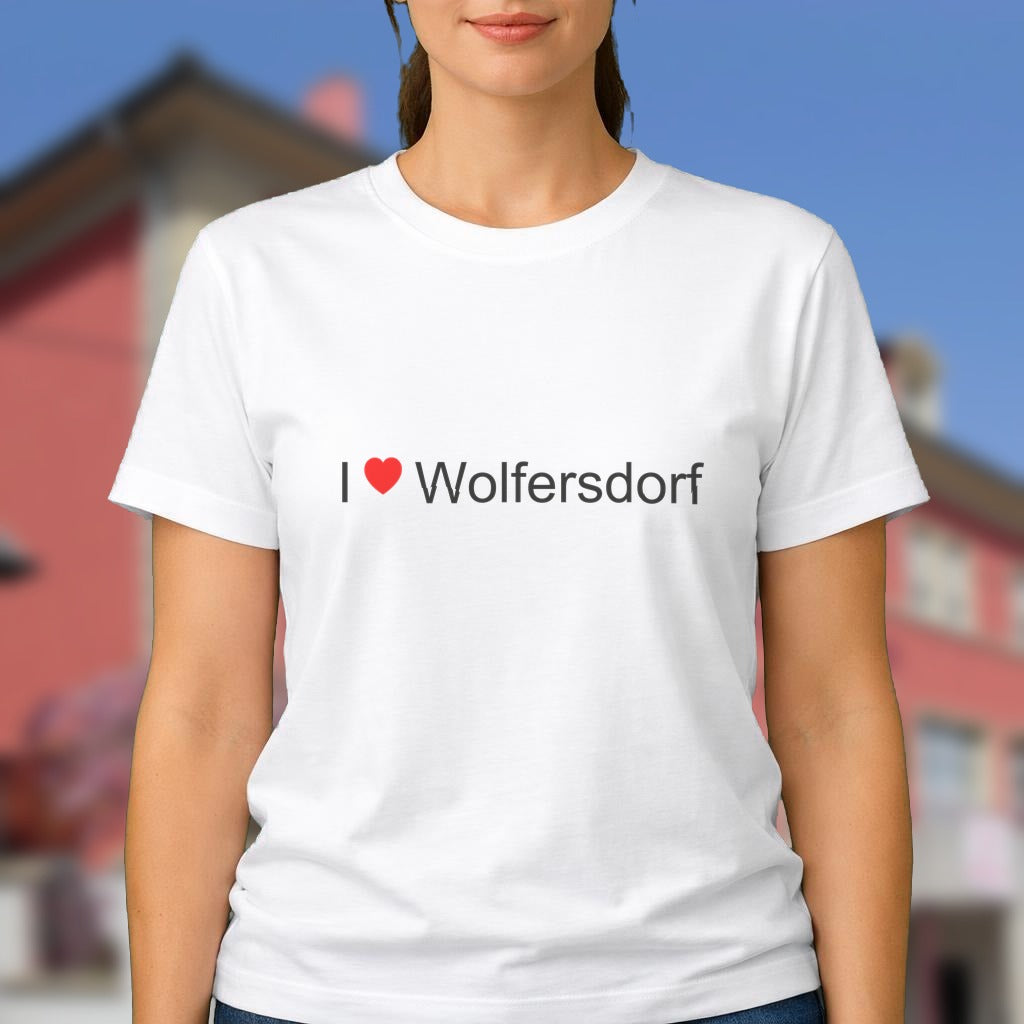 T-shirt I love wolfersdorf