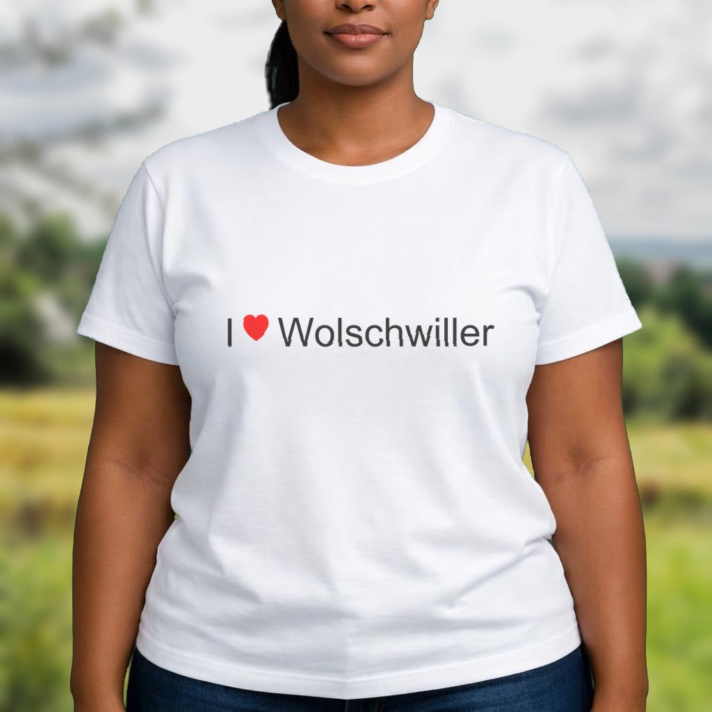 T-shirt I love wolschwiller