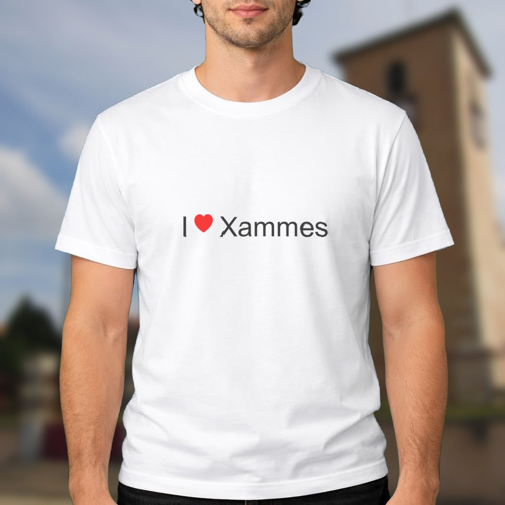 T-shirt I love xammes