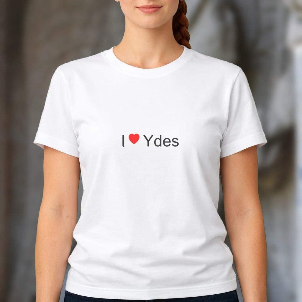 T-shirt I love ydes