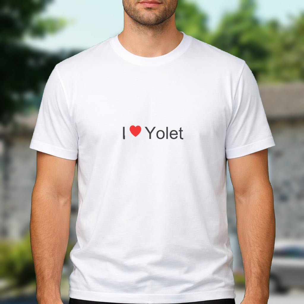 T-shirt I love yolet