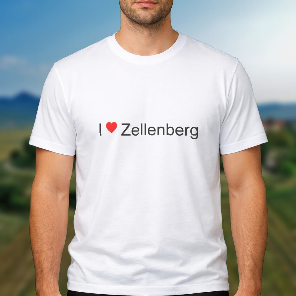 T-shirt I love zellenberg