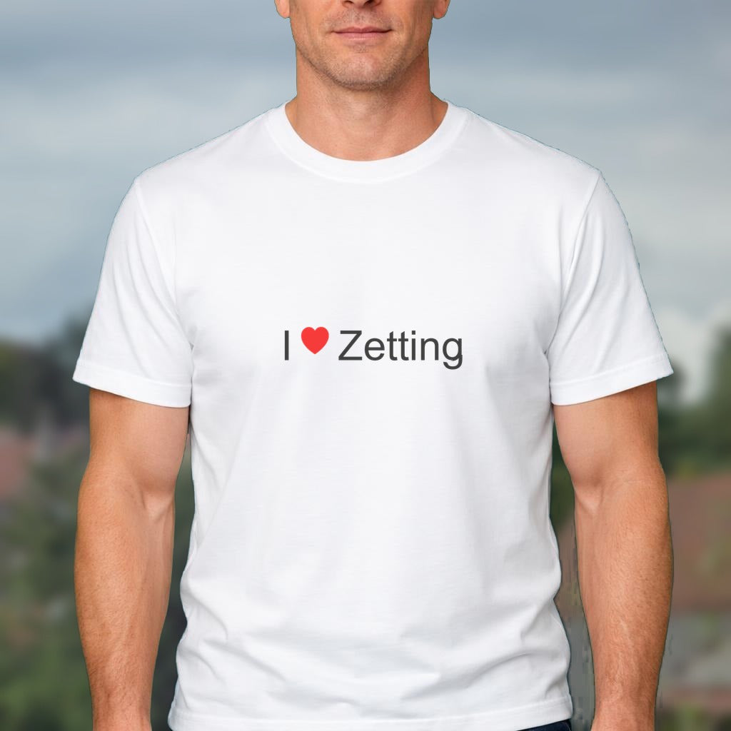 T-shirt I love zetting