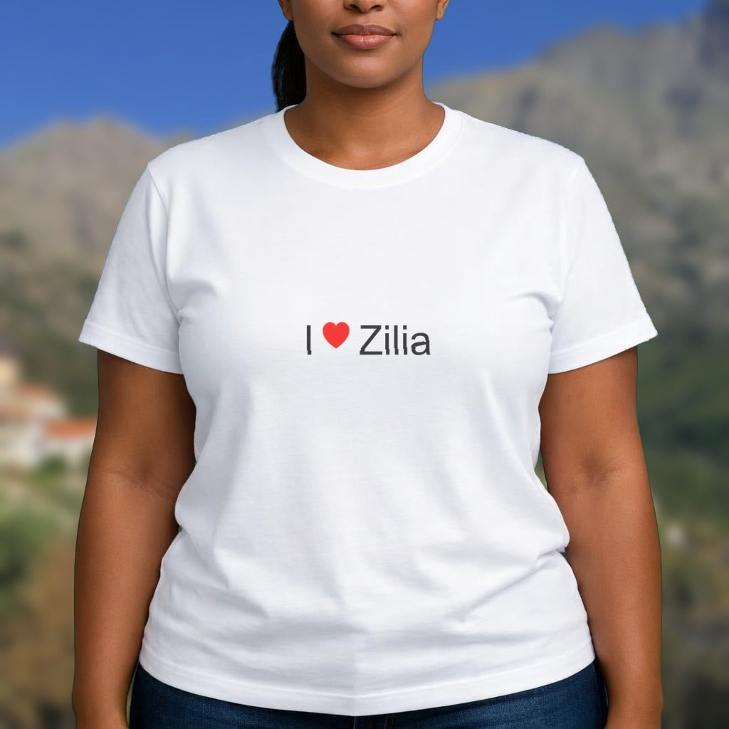 T-shirt I love zilia