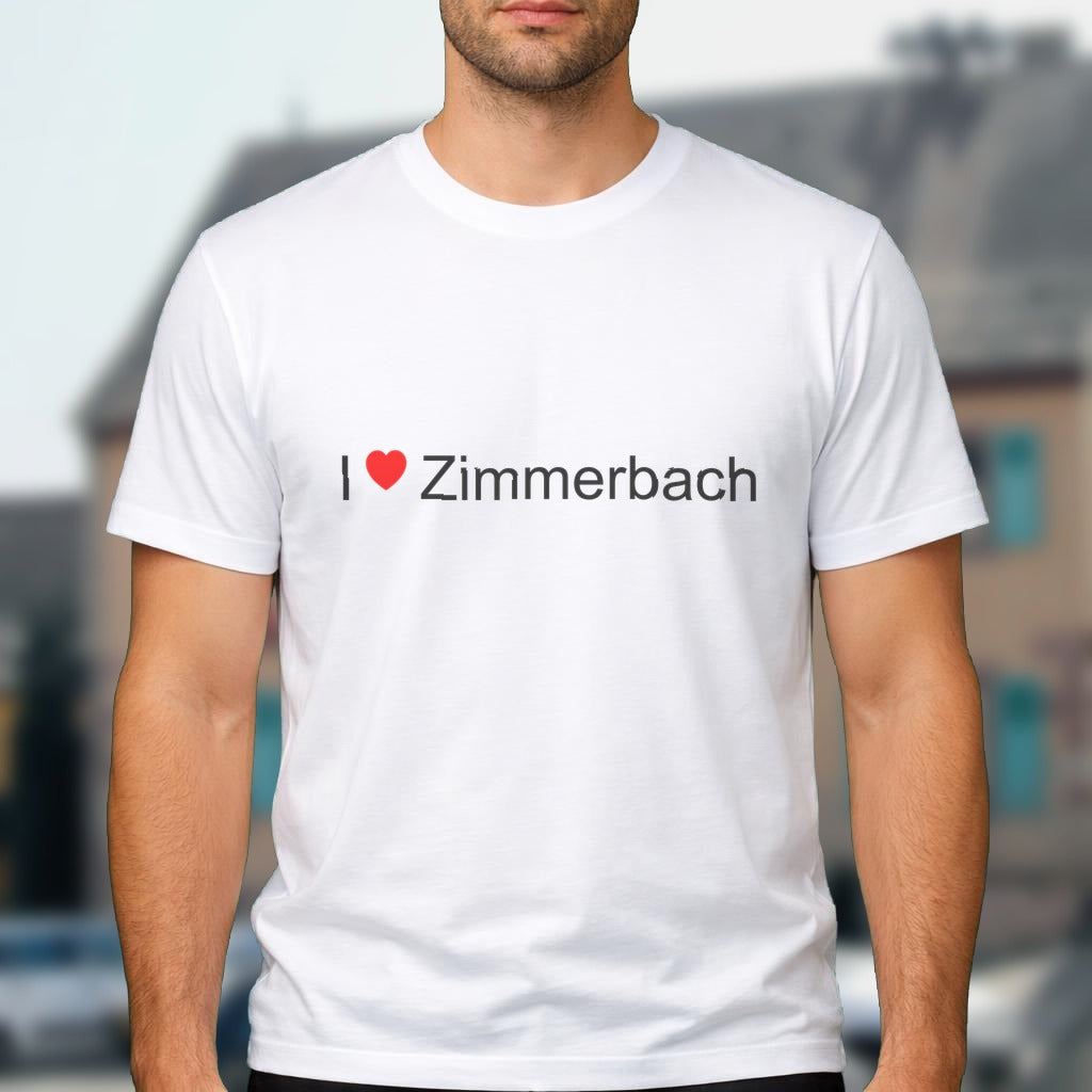 T-shirt I love zimmerbach