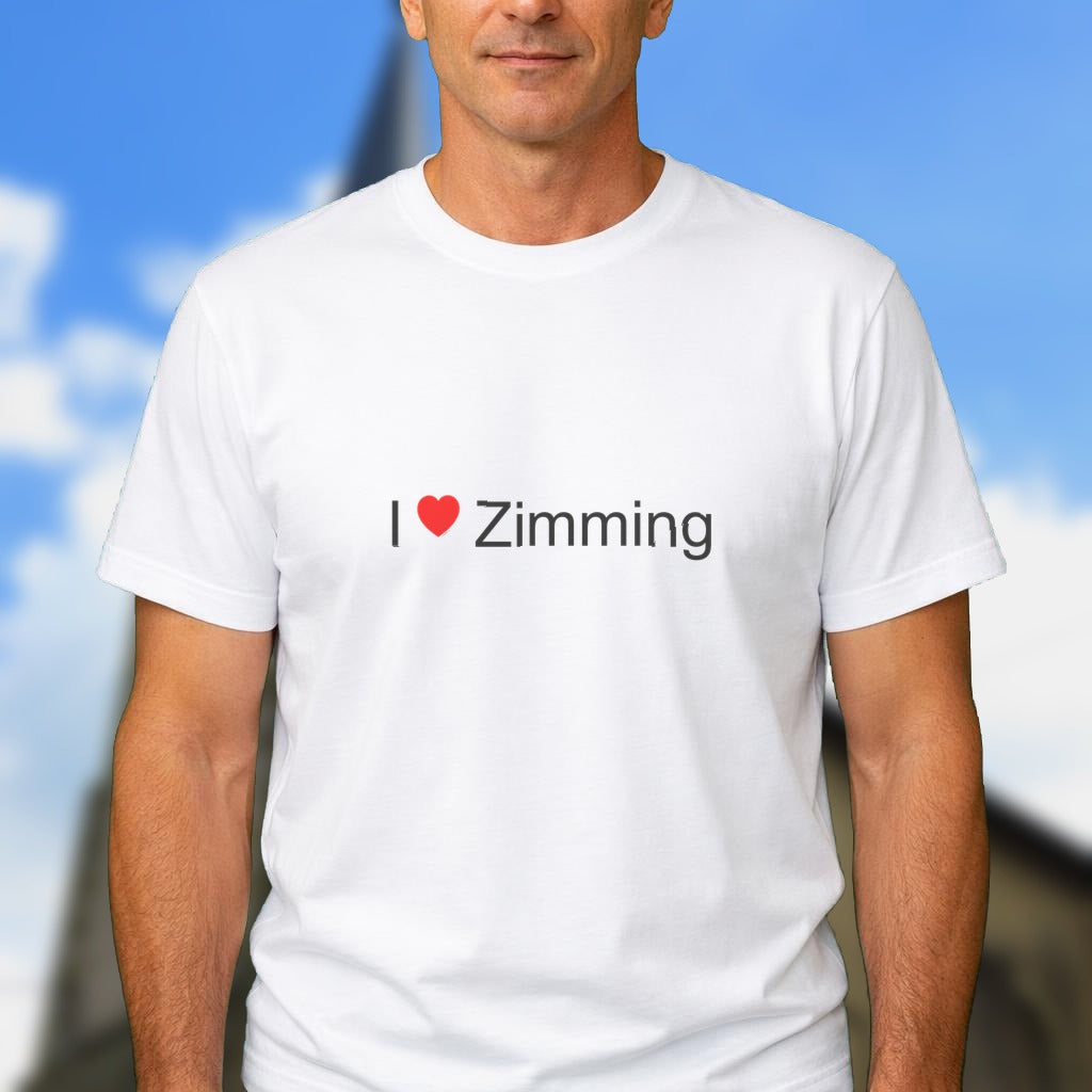T-shirt I love zimming