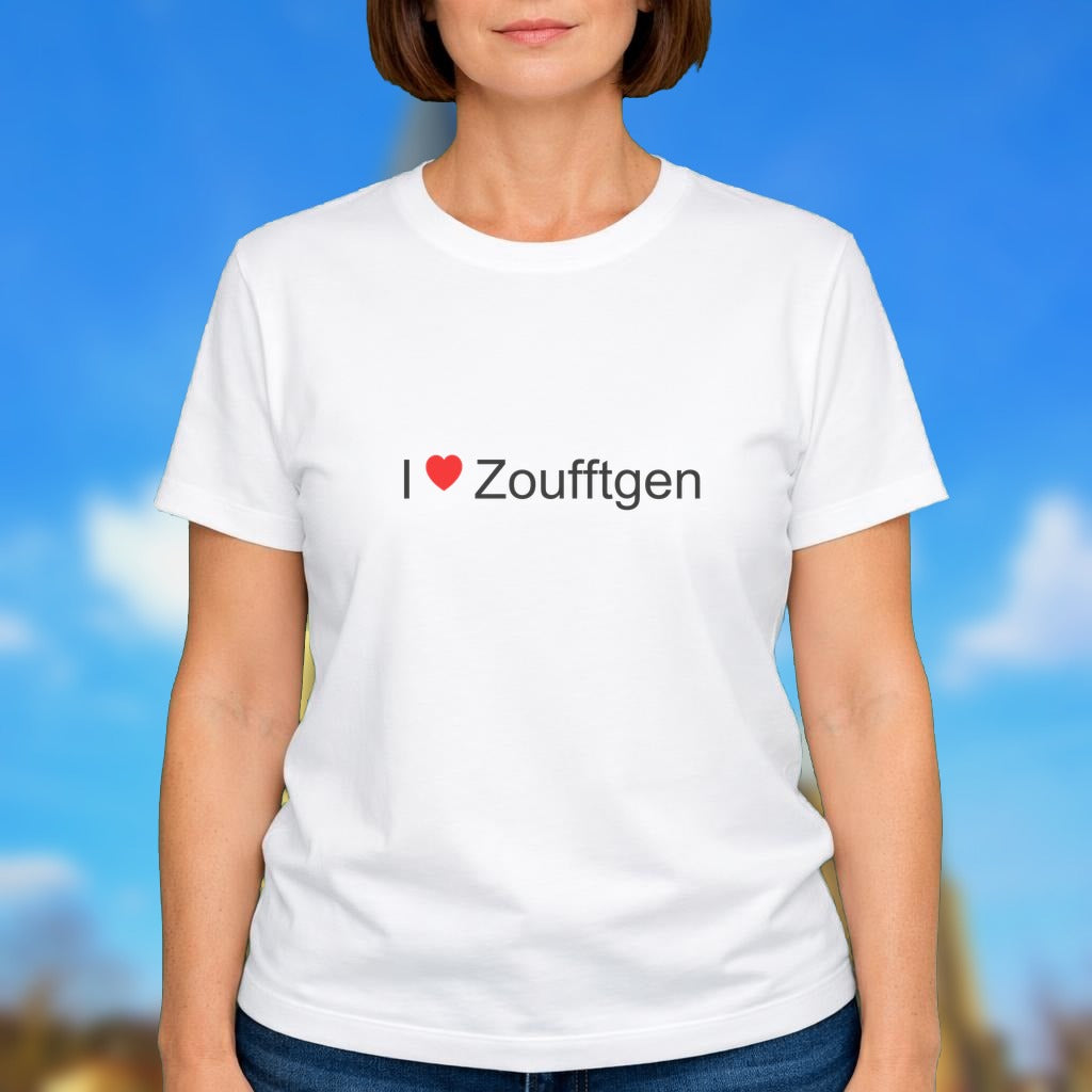 T-shirt I love zoufftgen