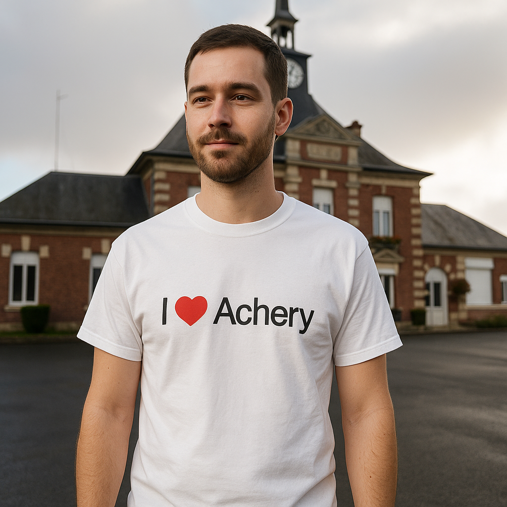 T-shirt I love achery