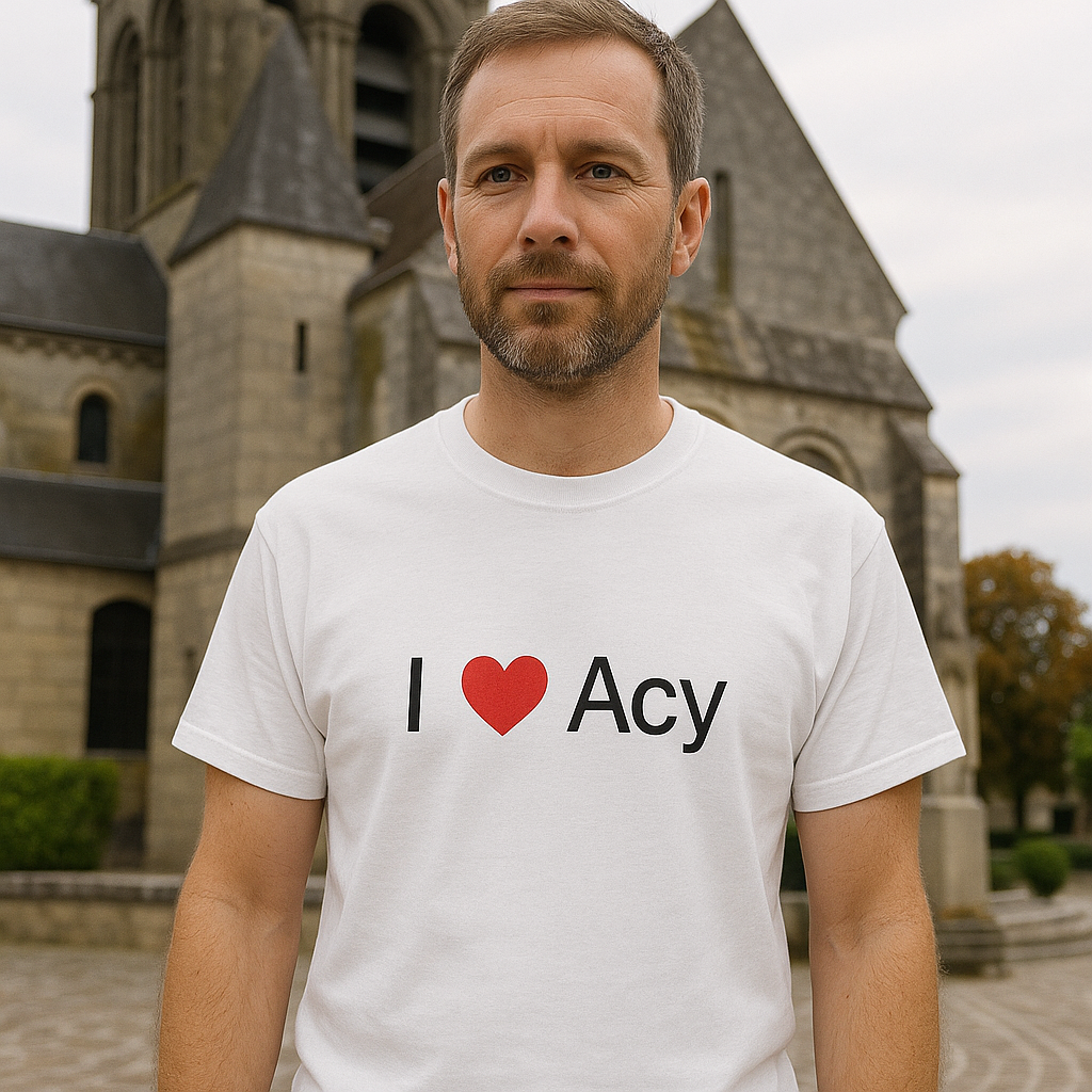 T-shirt I love acy