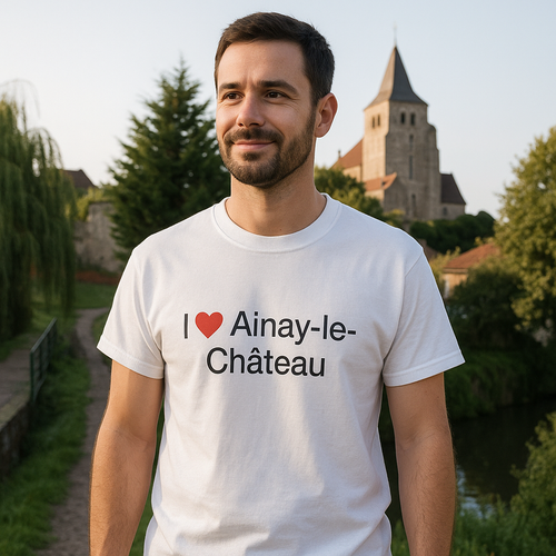 T-shirt I love ainay-le-château