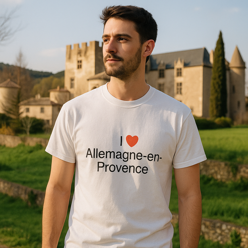 T-shirt I love allemagne-en-provence