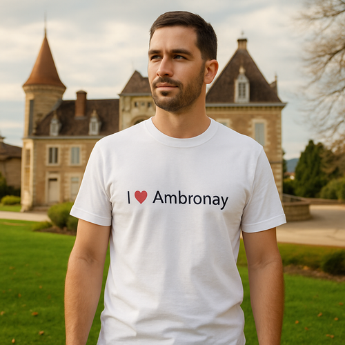 T-shirt I love ambronay