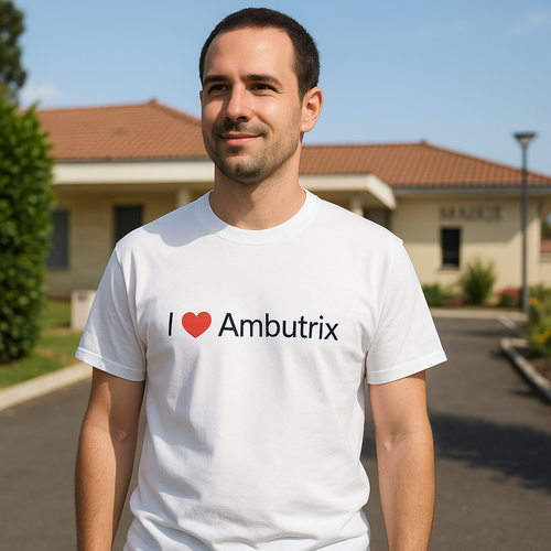 T-shirt I love ambutrix
