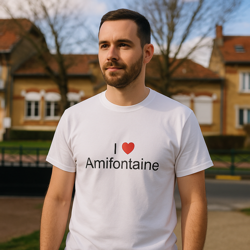 T-shirt I love amifontaine