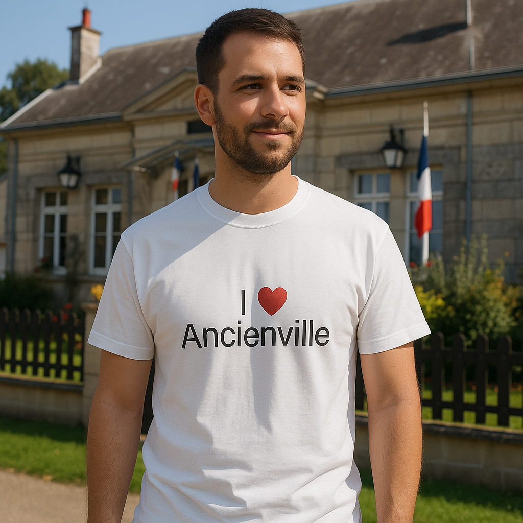 T-shirt I love ancienville